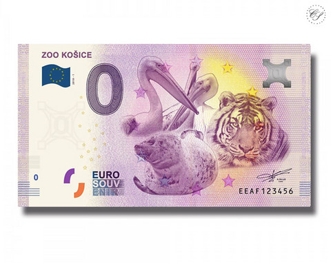 Slovakia 0 euro 2018 Košice Zoo UNC