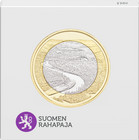 Suomi 5 € 2018 Suomalaiset kansallismaisemat Oulankajoki, Proof