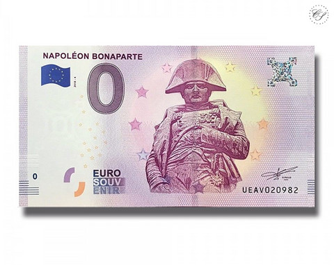 Ranska 0 euro 2018 Napoléon Bonaparte UNC