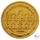Liettua 2 € 2018 Laulu- ja tanssifestivaali kullattu