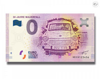 Saksa 0 euro 2018 Berliininmuuri 30 vuotta II UNC