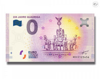 Saksa 0 euro 2018 Quadriga 225 vuotta UNC