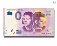 Saksa 0 euro 2018 Geschwister Scholl UNC