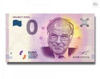 Saksa 0 euro 2018 Helmut Kohl UNC