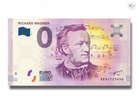 Saksa 0 euro 2018 Richard Wagner UNC