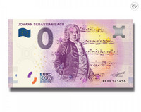 Saksa 0 euro 2018 Johann Sebastian Bach UNC