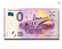 Ranska 0 euro 2018 Pont d'Avignon UNC