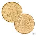 San Marino 5 € 2018 Zodiac - Härkä UNC