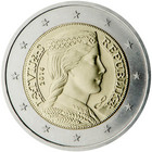 Latvia 2 € 2018 Milda BU