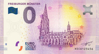 Saksa 0 euro 2018 Freiburger Minster- katedraali