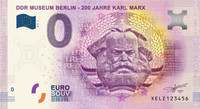 Saksa 0 euro 2018/5 DDR- museo Karl Marx UNC