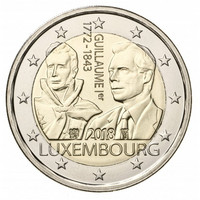 Luxemburg 2 € 2018 Guillaume I