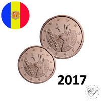 Andorra 1s & 2s 2017 UNC