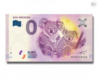 Saksa 0 euro 2018 Zoo Dresden UNC