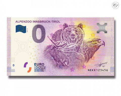 Itävalta 0 euro 2018 Alpenzoo Innsbruck/II UNC