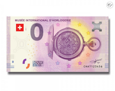 Sveitsi 0 euro 2018 Musée Horlogerie UNC