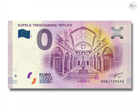 Slovakia 0 euro 2018 Kupele Trencianske Teplice UNC