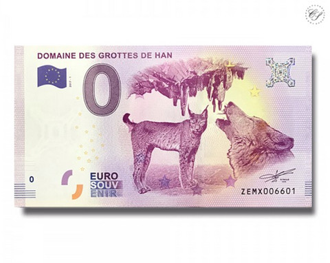 Belgia 0 euro 2018 Grotte de Han UNC