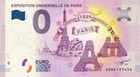 Ranska 0 euro 2019 Eiffel-torni & Pariisin maailmannäyttely 1889