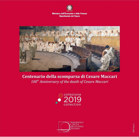 Italia 2019 BU rahasarja 8,88 € Cesare Maccari