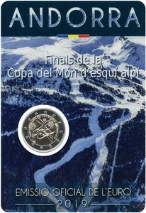 Andorra 2 € 2019 Alppihiihto BU coincard