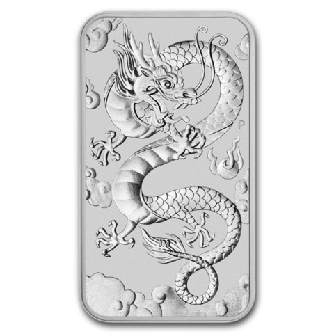 Australia 1 $ 2019 Lohikäärme BU 1oz HOPEA