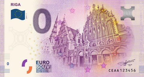 Latvia 0 euro 2019 Pääkaupunki Riika UNC