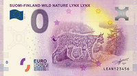 Suomi 0 euro 2019 Villi luonto - Ilves-seteli