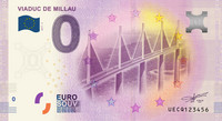 Ranska 0 euro 2019 Viaduc de Millau UNC