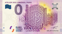 Ranska 0 euro 2019 van Gogh & Atelier Lumieres UNC