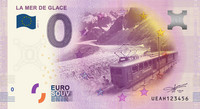 Ranska 0 euro 2019 la Mer de Glace UNC