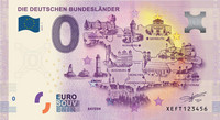 Saksa 0 euro 2019 Baijerin osavaltio / Bundesländer UNC