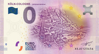 Saksa 0 euro 2019 Kölnin kaupunki UNC