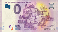 Saksa 0 euro 2019 Nordrhein-Westfalenin osavaltio /Bundesländer UNC