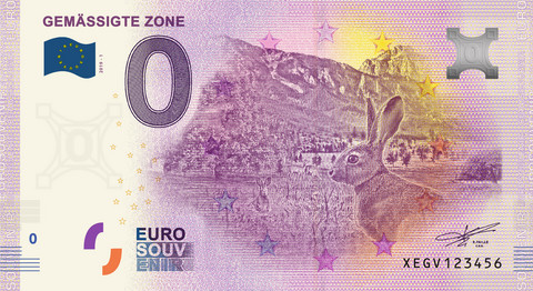 Saksa 0 € 2019 Pupuseteli - Gemassigte Zone UNC