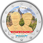 Luxemburg 2 € 2019 Charlotte 100 v., väritetty (#1)
