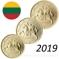 Liettua 10s, 20s & 50s 2019 BU kapseleissa