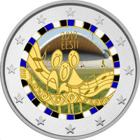 Viro 2 € 2019 Estonian Song Festival 150 v., väritetty (#1)