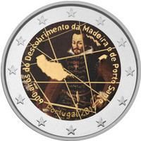 Portugali 2 € 2019 Madeira 600 v., väritetty (#1)