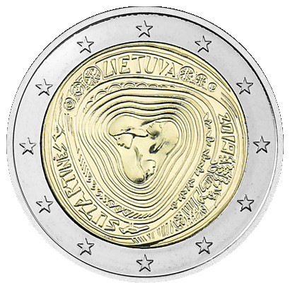 Liettua 2 € 2019 Moniääniset Sutartines-laulut