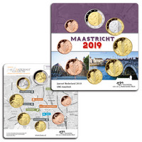 Alankomaat 1s - 2€ 2019 Maastricht UNC rahasarja