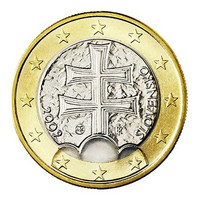 Slovakia 1 € 2018 Vaakuna BU
