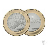 Slovenia 3 € 2019 Prekmurjen palautus 100 v.