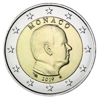 Monaco 2 € 2019 Albert II