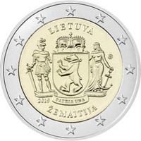 Liettua 2 € 2019 Zemaitija