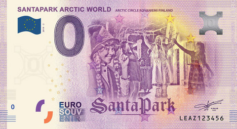 Suomi 0 € 2019 Santapark II UNC