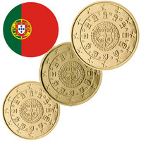 Portugali 10s, 20s & 50s 2007 BU kapseleissa