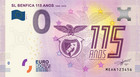 Portugali 0 € 2019 Benfica 150 vuotta UNC
