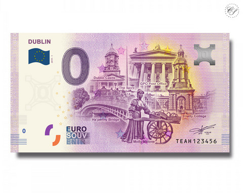 Irlanti 0 € 2019 Dublin UNC 