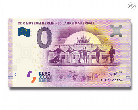 Saksa 0 € 2019 DDR Museo IV UNC